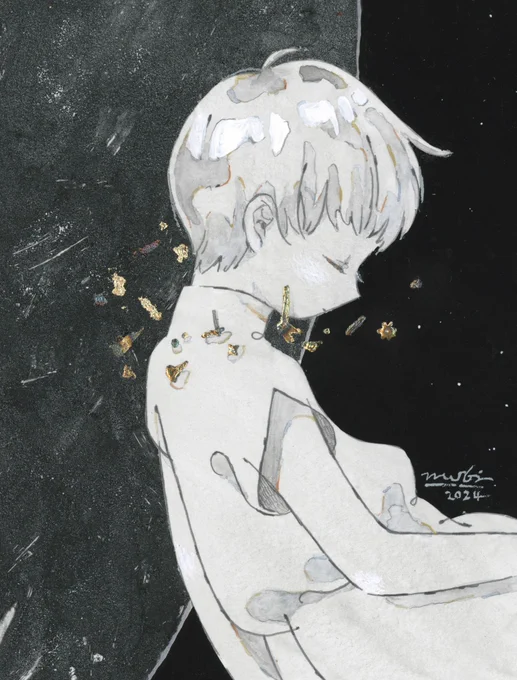 「冷たい円床で見る夢」#企画展_白月の夜_楽園で会いましょう 