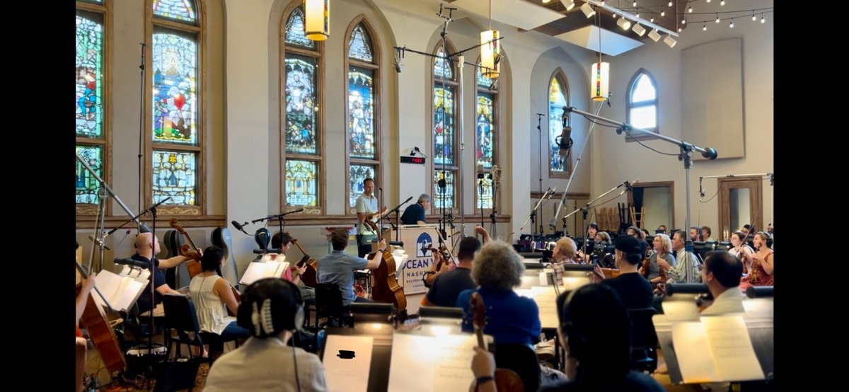 oleksalozowchuk's tweet photo. What an amazing first day recording at #oceanway in Nashville for an upcoming project! The people, the musicians, and the warmth of the people of #Tennessee was a pure joy to be around. I can’t wait to share this emotive score with you all! https://t.co/AQLx3WTpmY