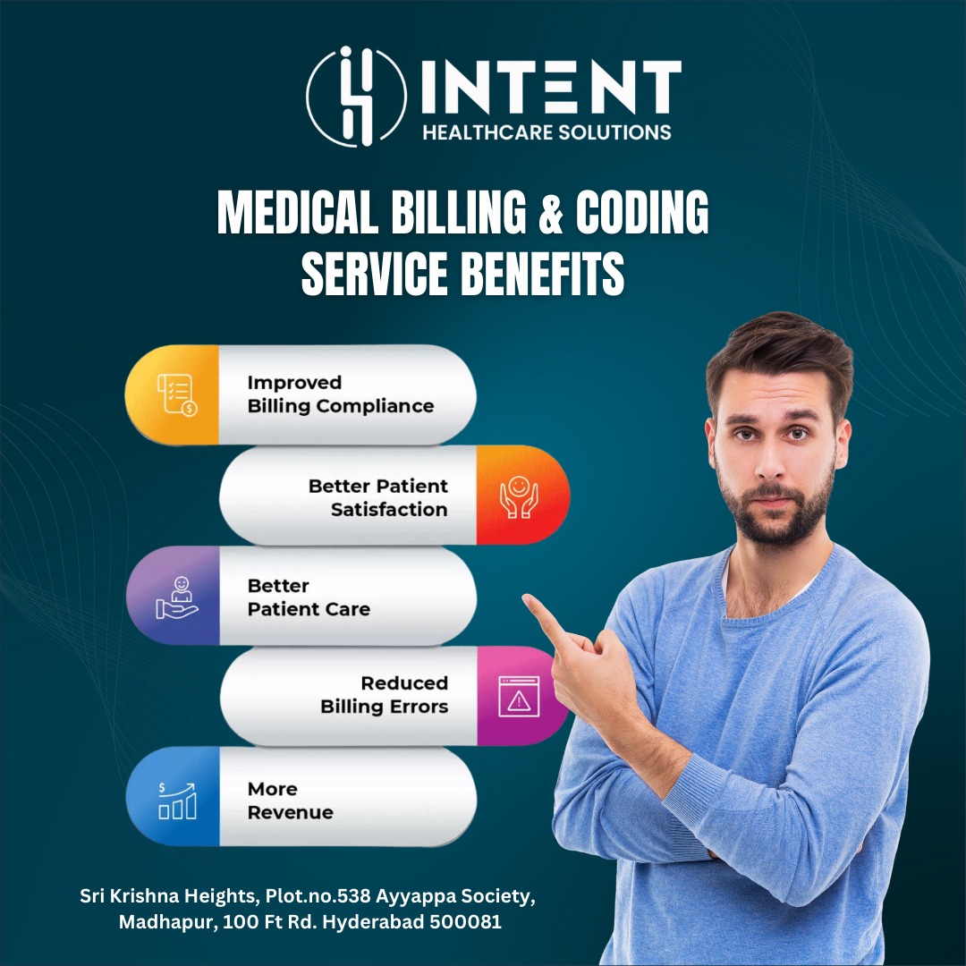 intenthealthca1's tweet image. 📈✨ Elevate Your Practice with Intent Healthcare Solutions! ✨📈
#IntentHealthcareSolutions #MedicalBilling #CodingServices #BillingCompliance #PatientSatisfaction #PatientCare #ReduceErrors #RevenueGrowth #HealthcareExcellence #MedicalCoding #BillingExperts #BillingSolutions
