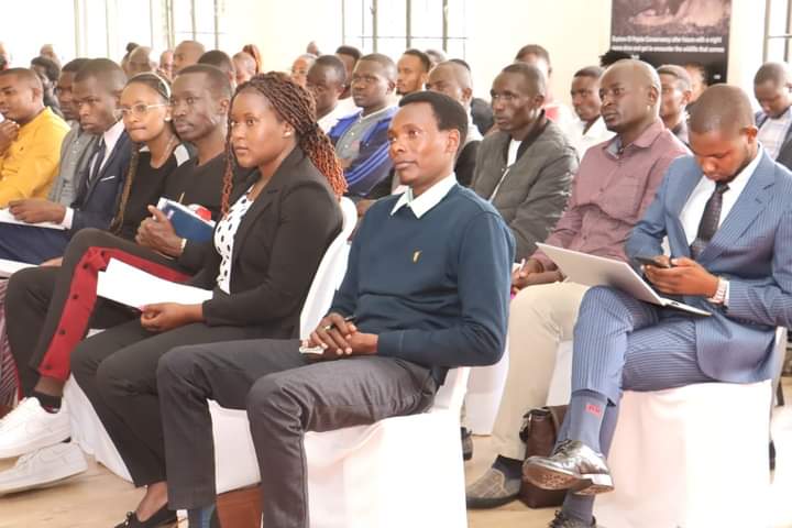 DgKamuri's tweet photo. Thrilled to engage with Laikipia’s dynamic youth at the Laikipia Youth Week forum in Nanyuki, chaired by the Governor. This week-long event, themed “From clicks to Progress; Youth Digital Pathways for Sustainable Development,” runs from August 6th to 12th. https://t.co/QlGYMDPLJT
