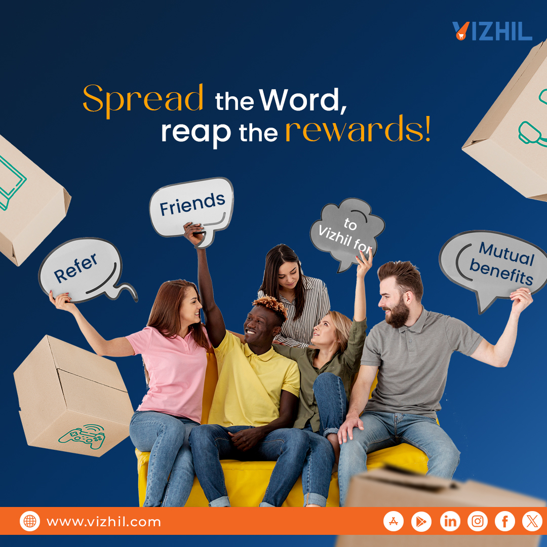 vizhilofficial's tweet photo. hare the joy and earn rewards! Refer friends to Vizhil and unlock amazing benefits for both of you.
#ReferAndEarn #ShareTheJoy #VizhilRewards #MutualBenefits #SpreadTheWord #JoinTheFun #VizhilCommunity #RewardsForYou #ReferralProgram #InviteAndEarn https://t.co/lpvp3vJ5nT