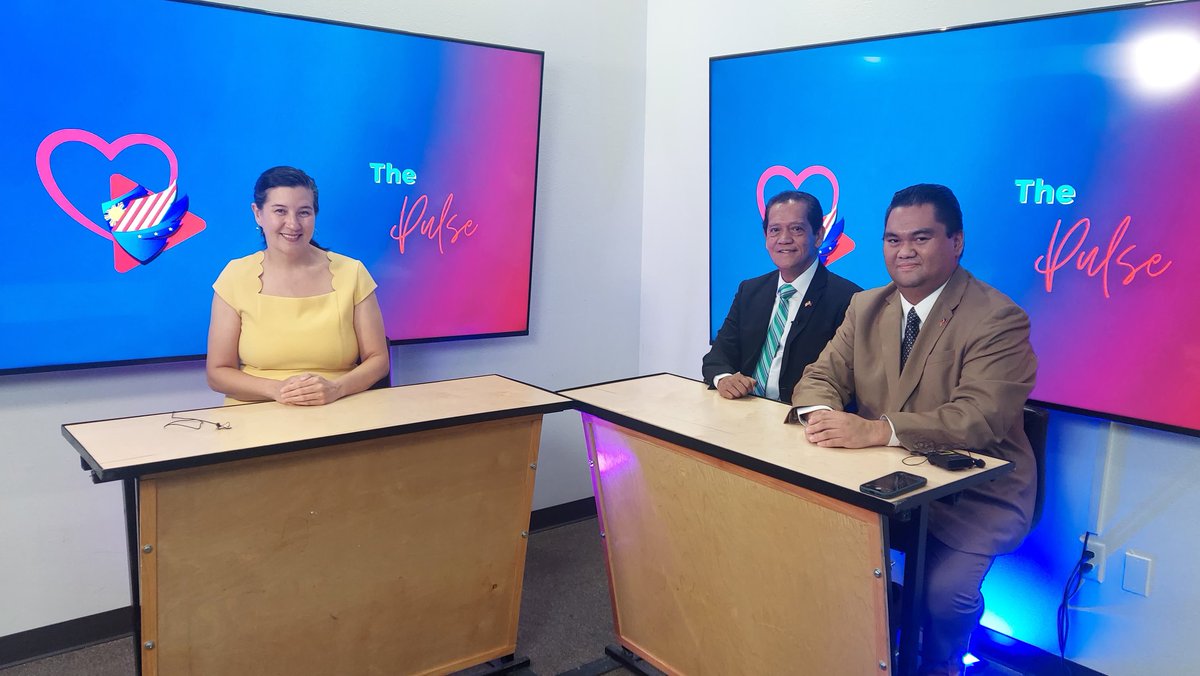 Episode 92 of The Pulse on
with Sam &amp; Joe Buban on
#FilAmTVNetwork <a href="/FilAmTVUS/">Fil-AmTV</a>
with Special Guest 
<a href="/rochellenguyen/">Rochelle Thuy Nguyen</a>
Link:
youtu.be/6oEsMn_JsMk?si…