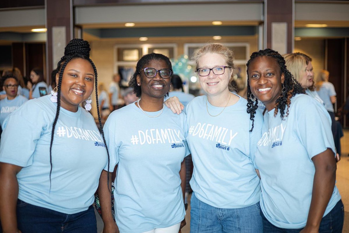 SpartDistrict6's tweet photo. Connections, camaraderie, and a renewed commitment to student success! #d6family #d6experience #positiveimpact #childrenfirst https://t.co/w0r5nf3osG