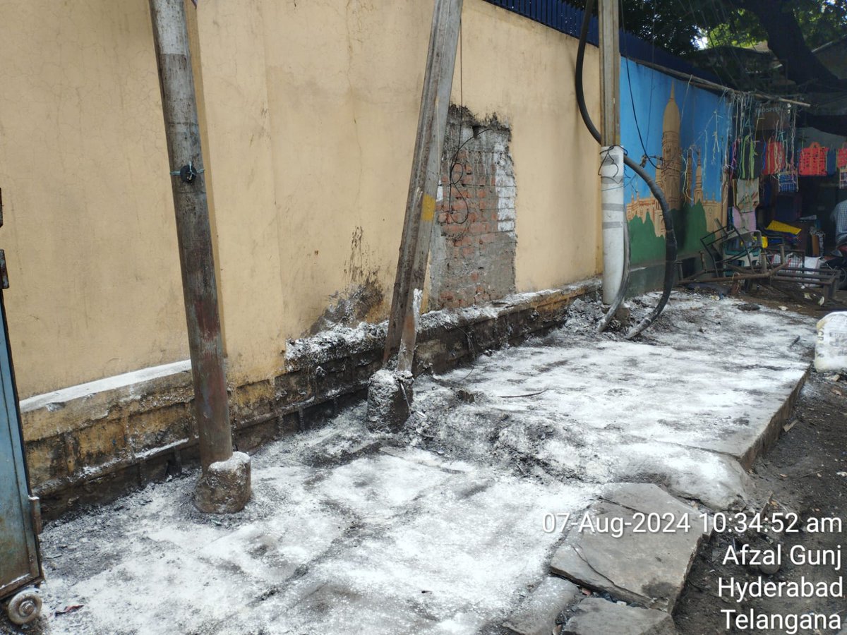 Good Morning Citizen Complaint has been resolved thank you for your support to ghmc <a href="/GHMCOnline/">GHMC</a> <a href="/TelanganaToday/">Telangana Today</a> <a href="/CommissionrGHMC/">Commissioner GHMC</a> <a href="/ZC_Khairatabad/">Zonal Commissioner Khairatabad, GHMC</a> <a href="/DcGoshamahal/">DcGoshamahal</a>