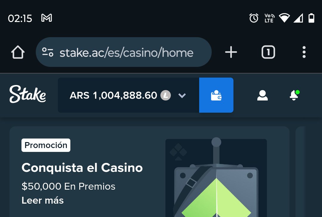 Al fin después de tanto tiempo vuelvo a ganar 1 palito lpm