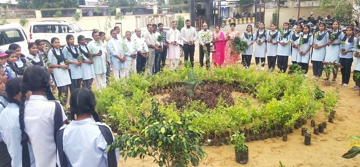 ‘हरियालो -राजस्थान, एक पेड़ माँ के नाम’ ब्लॉक स्तरीय कार्यक्रम @कुचामन 
#हरियालो_राजस्थान