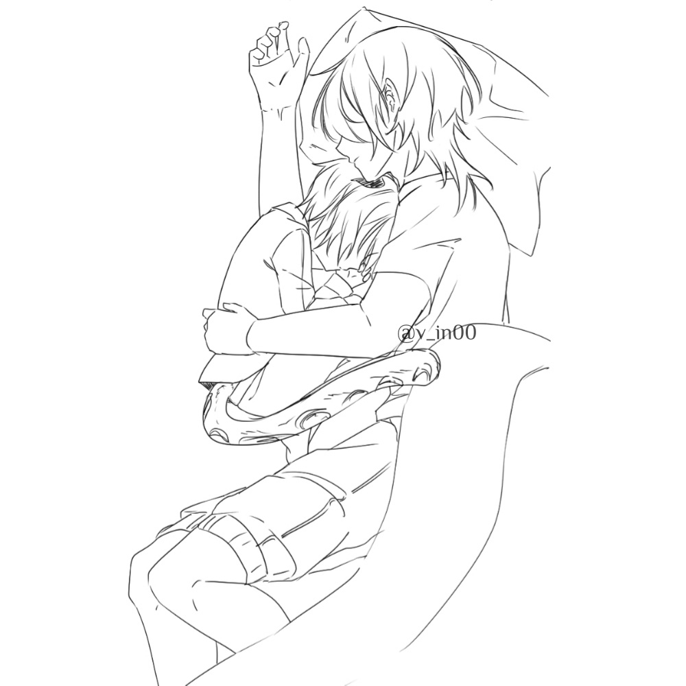 v_in00's tweet photo. Smol snow leopard sleeping with owner #rkgk https://t.co/Er0W8r7EyU