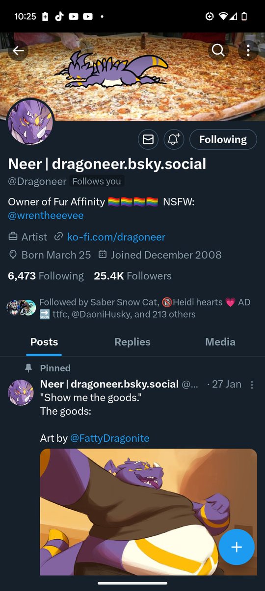 spartan_k9's tweet photo. I didn't realize he followed me back. Tis a sad day. Thank you for fur affinity.
You did a lot for the fandom. Rest well my guy.
#RIPDragoneer https://t.co/M6R2xFI3hO