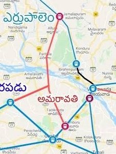 techchaituu's tweet photo. 🚨 Amaravati Railway Line 🛤️
In the latest development regarding the #Errupalem - #Amaravati - #Namburu Railway Line, 🚂 Railways have appointed the #Khammam Dt Special Deputy Collector as competent authority to oversee this project & manage land acquisition in #Telangana region https://t.co/c5Zta9fqtk