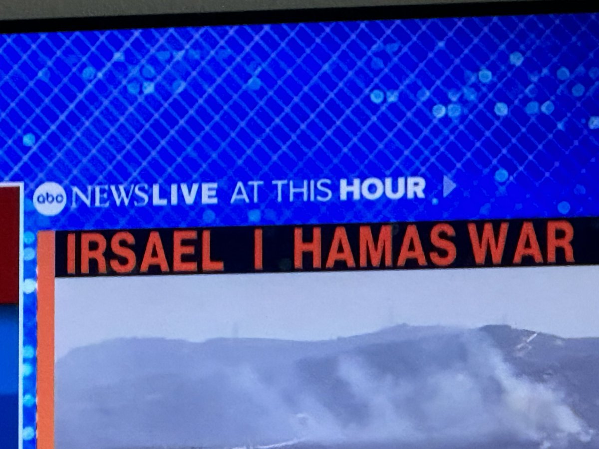 ForbardStory's tweet image. Either ABC NEWS’ “This Week” needs to use spellcheck or there’s a whole dyslexic Mideast war being fought we haven’t heard about ##checktwicespellonce