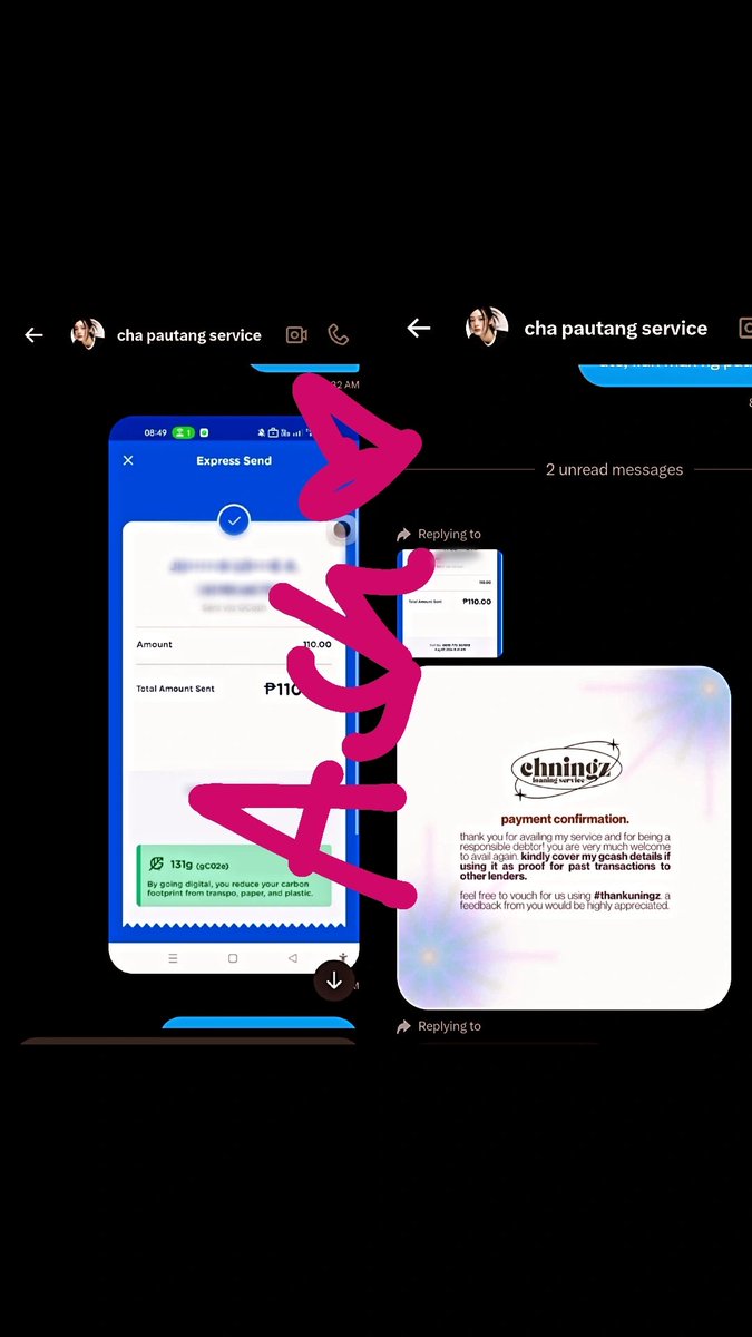 ashasho_o's tweet image. proof as debtor, tysm @chningz !❤️🎀
#thankuningz