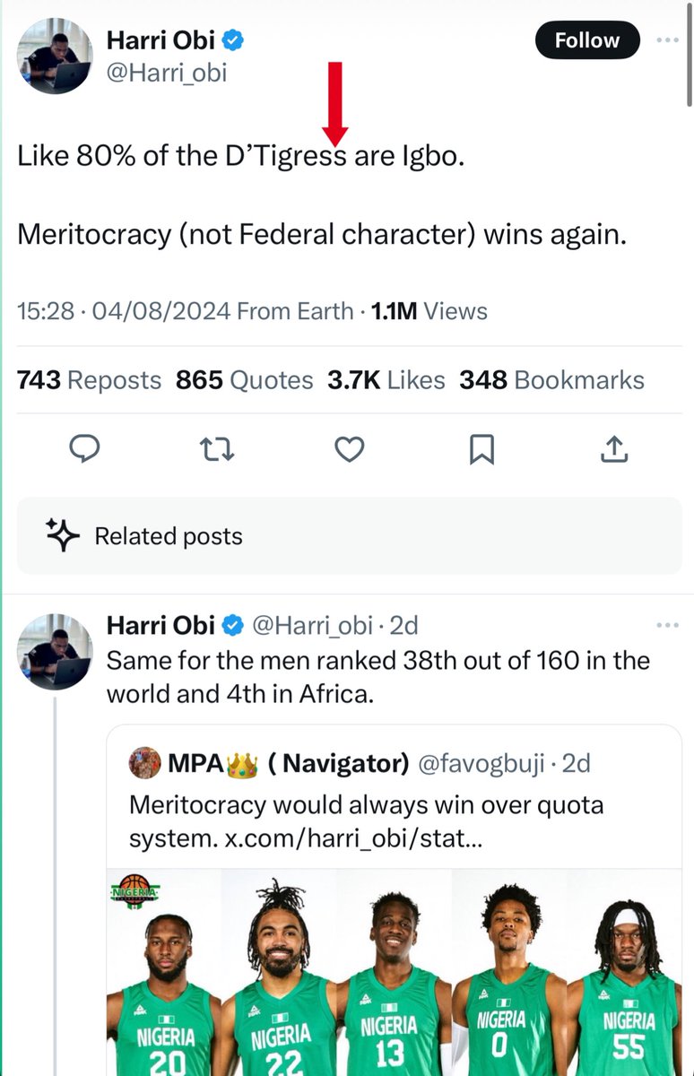 renoomokri's tweet image. Dear Obi,

Thank you for your observation. 

However, have you ever considered that 100% of Nigeria's Grammy winners are either wholly or partly Yoruba. 100% of Nigeria's Unified World Heavyweight Boxing Champions have been Yoruba. 100% of our Nobel and Pulitzer Prize winners are