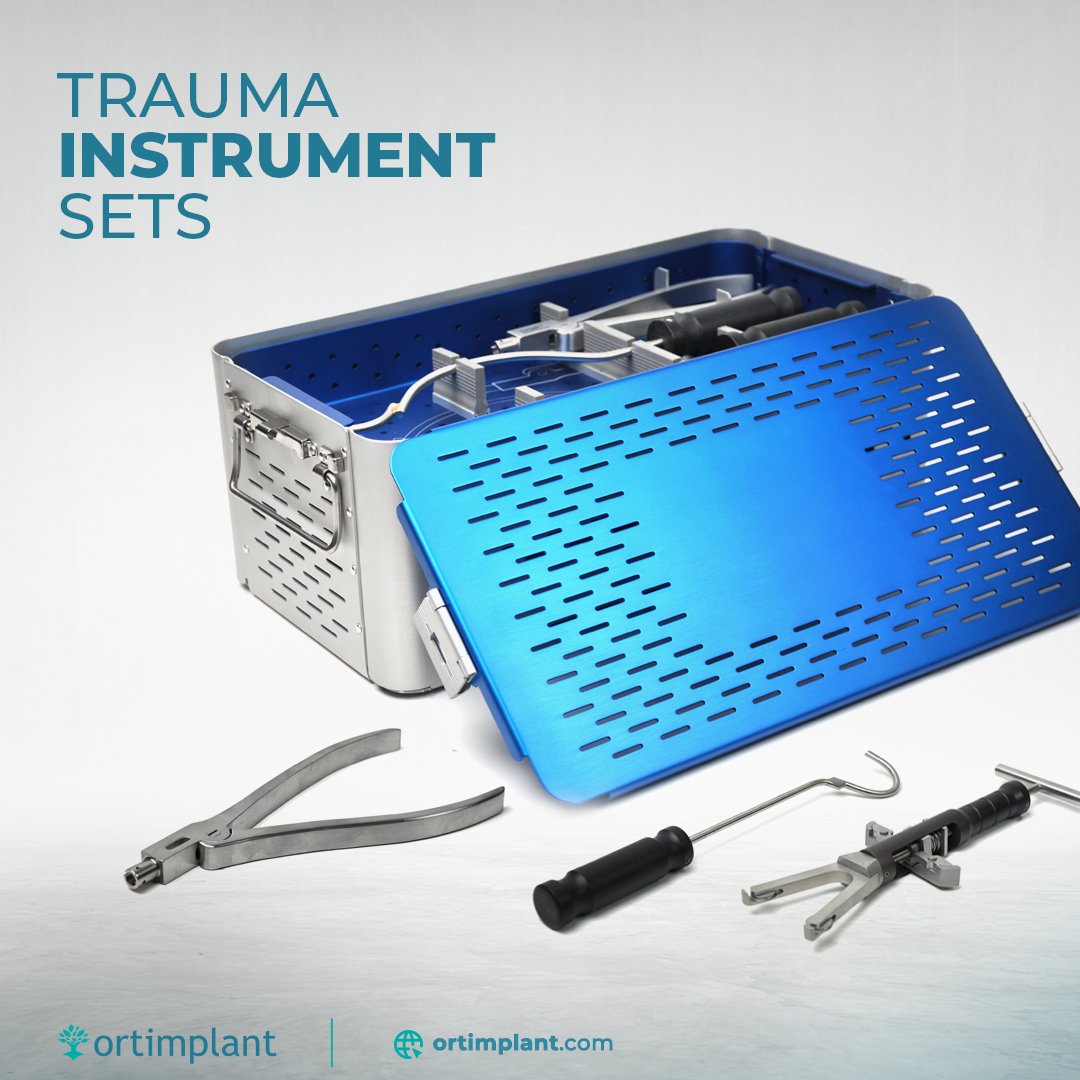 ortimplant's tweet image. 🔧🩺 Trauma Instrument Sets 🛠️🆘

Reliable and durable instruments needed in emergencies. Be prepared with Ortimplant’s trauma instrument sets.

For more information:
ortimplant.com

#TraumaInstruments #MedicalDevices #Ortimplant