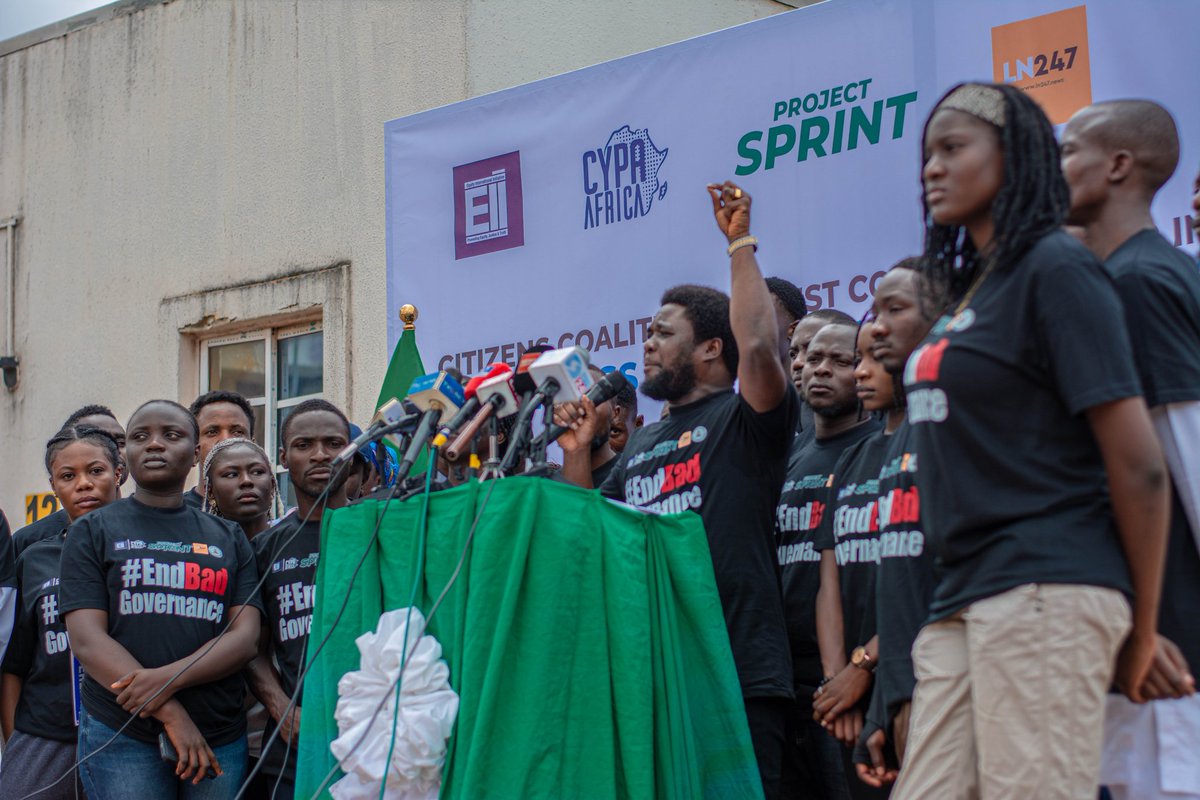 CypaAfrica's tweet photo. 🚨PRESS RELEASE🚨

Citizens Coalition Against Corruption And Injustice Condemns The Killings And Arrest Of Peaceful Protesters And Journalists

#EndBadGovernanceProtest
#EndBadGovernanceInNigeria https://t.co/7leGW5FDp6