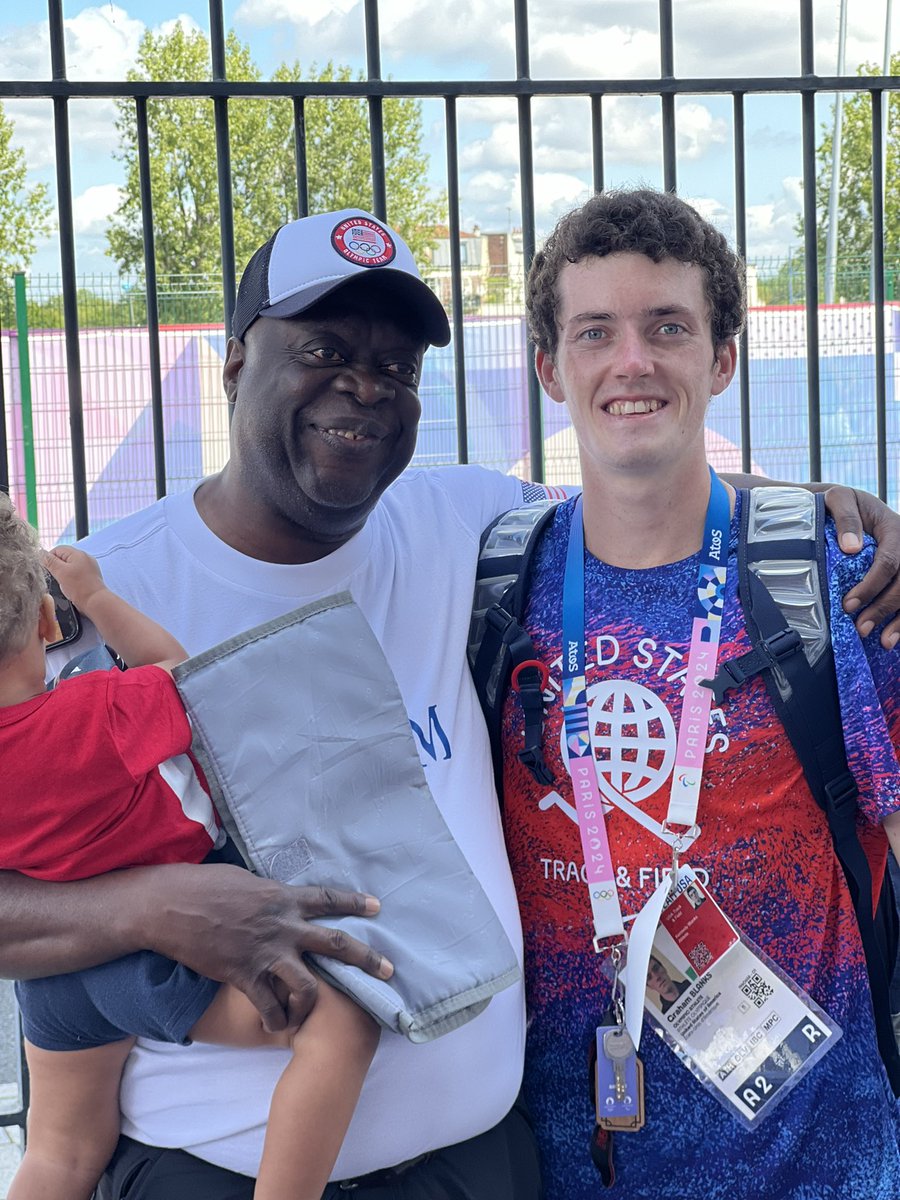 Boom! <a href="/blanks_graham/">Graham Blanks</a> qualified for Saturday’s <a href="/NBCOlympics/">NBC Olympics & Paralympics</a> 5,000m Final!  Awesome! Coach Anderson’s smile says it all!  <a href="/GATFXCCA/">GA Track & Field/Cross Country Coaches Association</a> <a href="/MilesplitGA/">MileSplitGA</a> <a href="/ABHpreps/">ABH Preps</a> <a href="/OconeeSports/">Oconee Enterprise Sports</a> <a href="/HarvardTFXC/">Harvard T&F | XC</a> <a href="/acad_track/">𝗔𝗧𝗛𝗘𝗡𝗦 𝗔𝗖𝗔𝗗𝗘𝗠𝗬 𝗧𝗥𝗔𝗖𝗞&𝗙𝗜𝗘𝗟𝗗</a>