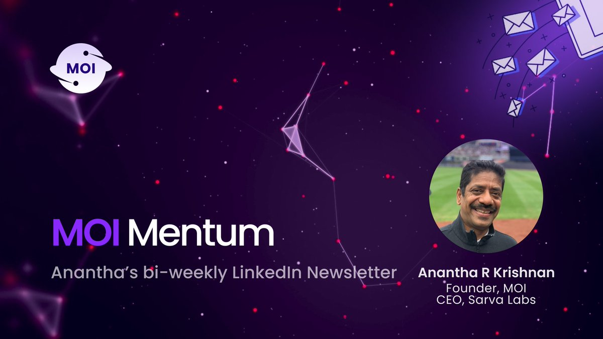 MOI_Tech's tweet photo. Big news! 🚀 

Our founder & CEO, @Arshasays is sharing his groundbreaking insights on Web3, Decentralization, and Blockchain in his new bi-weekly LinkedIn newsletter, MOImentum! 🧠 

Don't miss out on the future! 

Subscribe to his newsletter now: 
[https://t.co/F5aL7BRdiU]

#web3 #blockchain #newsletter #decentralisation