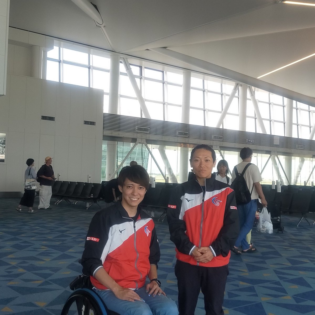JPDSA2020's tweet photo. Dearborn 2024 Para Dance Sport International Competition &amp; USA Open
2024.8.10-11

強化選手:持田温紀
強化トレーナー:浅見明子

当協会の両名が本日よりアメリカ🇺🇸のディアボーンの国際大会に向けて出発しました✨

応援よろしくお願いします🕺🏻

#JPDSA
#パラダンススポーツ https://t.co/VjltslQSy0