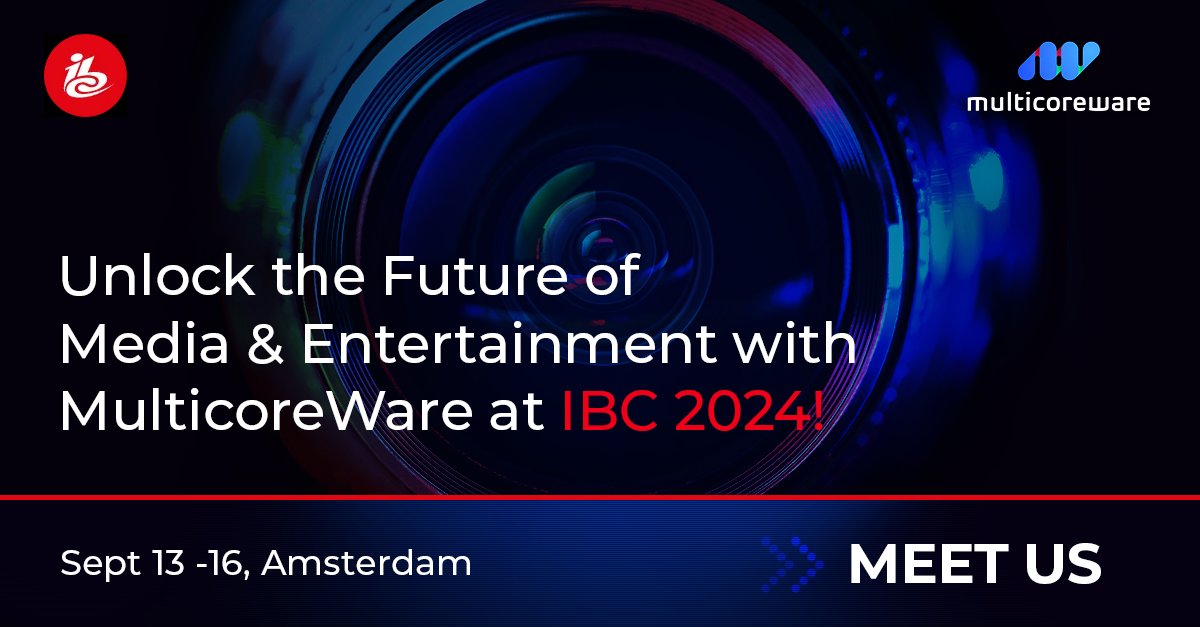 MulticoreWare's tweet image. Join us at IBC 2024! At MulticoreWare, we bring unparalleled engineering expertise in Video Engineering, AI/ML, Software Optimization, and Cloud Development.

Schedule a meeting with us at IBC 2024: calendly.com/sathyapriya/ib…

#IBC2024 #VideoEngineering #x265 #Ultraziq #HEVC