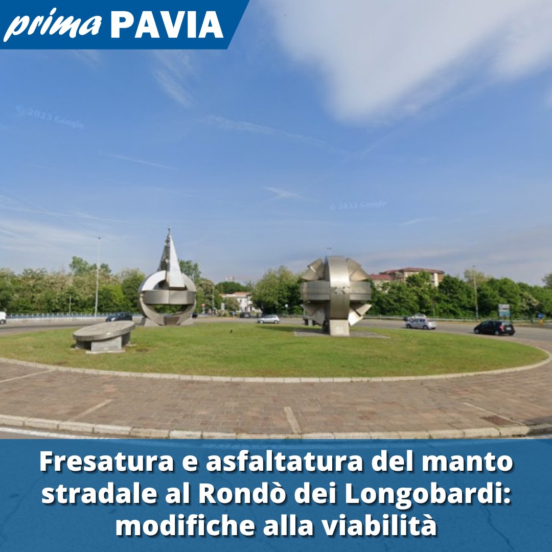 PrimaPavia's tweet image. LEGGI QUI: primapavia.it/attualita/fres…
#RondòDeiLongobardi #LavoriStradali #Fresatura #Asfaltatura #Pavia #Viabilità #LavoriInCorso #Notizie #News #PaviaCity