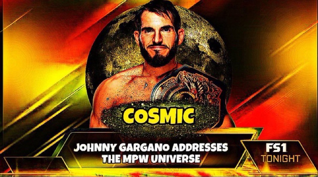 WilliamRegalMPW's tweet photo. Tonight you don’t want to miss another historic Cosmic!! https://t.co/0wDyqRWgam