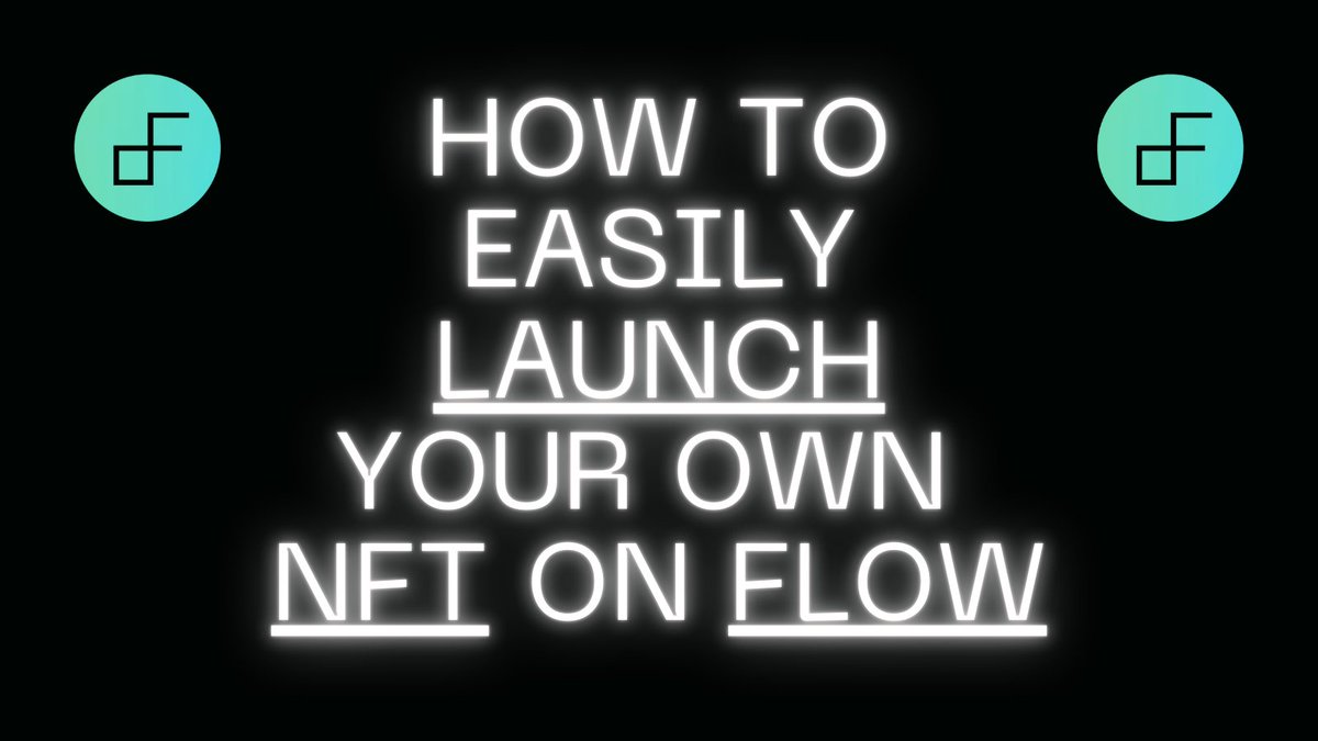 We just published our guide on how you can easily launch an NFT on <a href="/flow_blockchain/">Flow.com</a> in 2024

NO coding experience required 

Featuring: 
⭐️ <a href="/emerald_dao/">Emerald City</a>'s FLOAT
⭐️ <a href="/gigantik_/">Gigantik</a> 
⭐️ <a href="/24karat_io/">24karat</a> 
⭐️ <a href="/rarible/">Rarible</a> X
⭐️ <a href="/mintdotstore/">Mint</a> 
⭐️ <a href="/0xMatrixMarket/">Matrix Market</a>

flowverse.co/flow-news/how-…