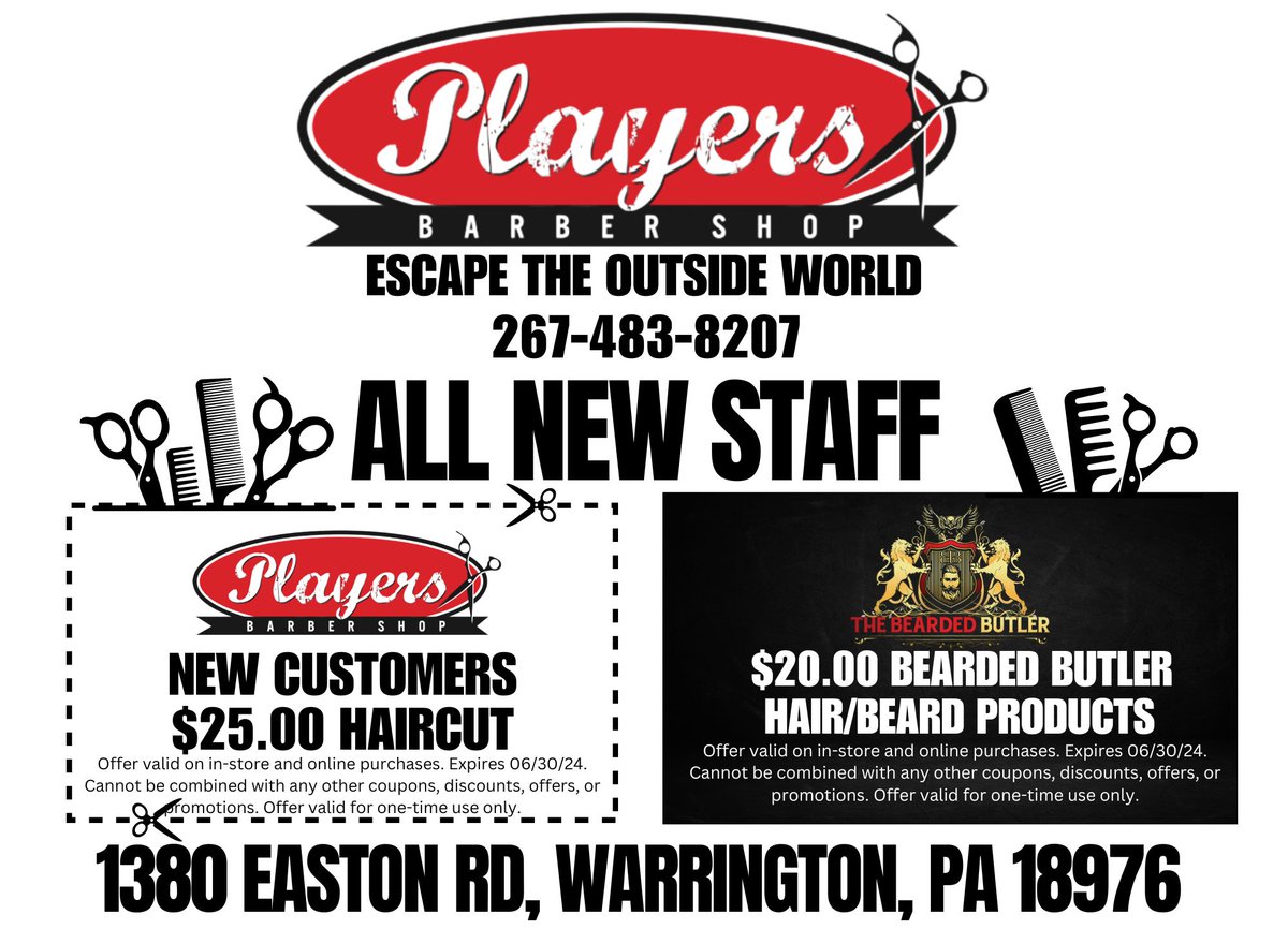 💈Our mission is simple- set high expectations and escape the outside world! #bearded #mensfashion #hairfashion #hatboropa #hatboro #haircuts #mensfashion #haircareroutine #shave