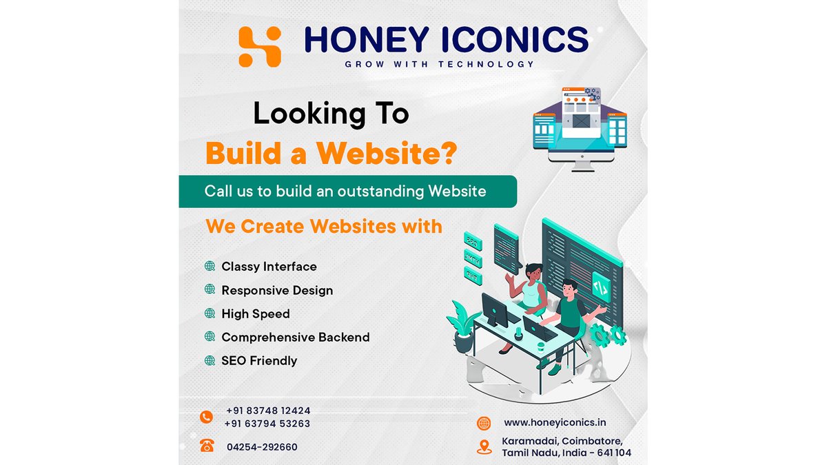 arul031981's tweet photo. 🌟 Custom Web Designs for Your Unique Brand! 🌟
At Honeyiconics, we create bespoke websites that reflect your brand’s identity. Stand out with a website designed by the best in Coimbatore.

#CustomWebDesign #BestWebDesignCompanyInCoimbatore #website #website #websites https://t.co/nEANuMOLpn