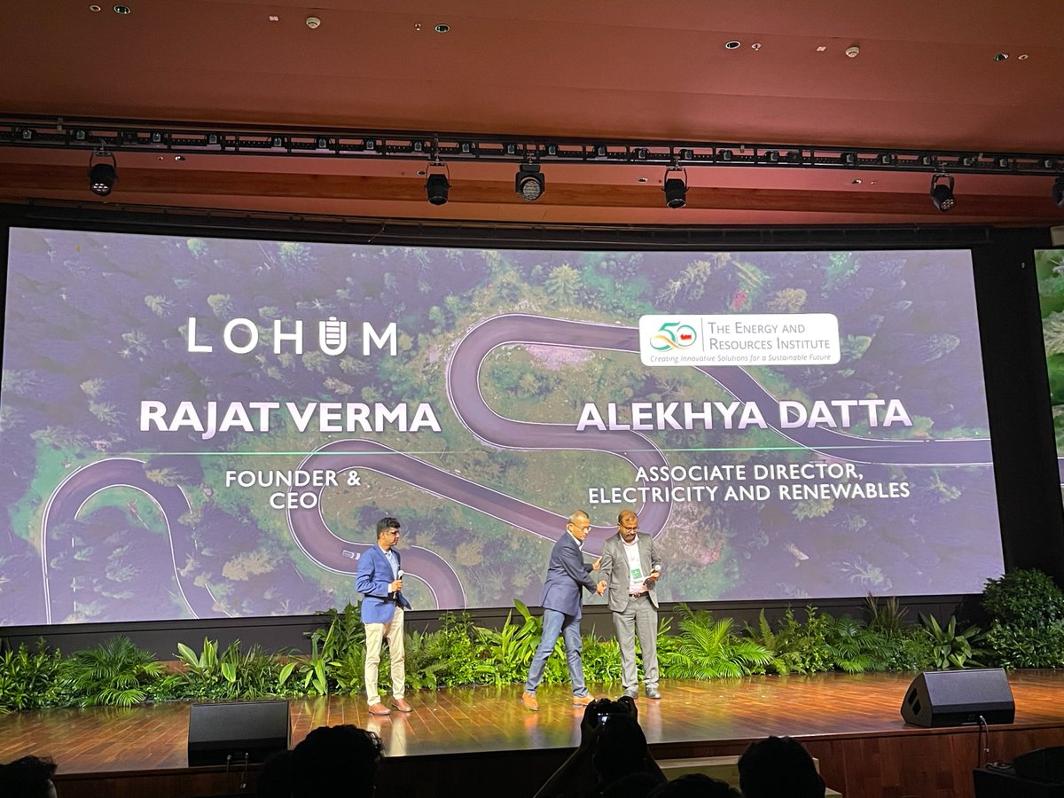 teriin's tweet photo. TERI, @MGMotorIn, and @lohum have launched Project REVIVE! 🌱♻️
Repurposed MG EV batteries are now powering farmers and schools with 5kWh Battery Energy Storage Systems (BESS). A big step towards scalable, sustainable energy solutions! ⚡

#GreenEnergy #Sustainability #Innovation https://t.co/s2Q61QfCZT