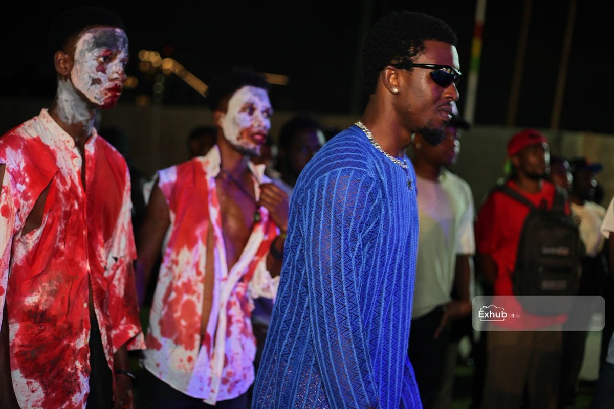 BAS_Academy's tweet photo. We performed "oh Lord" with @Romeo_swaG_GH at the @YoungAndFreeFestival https://t.co/638TtvjXOf