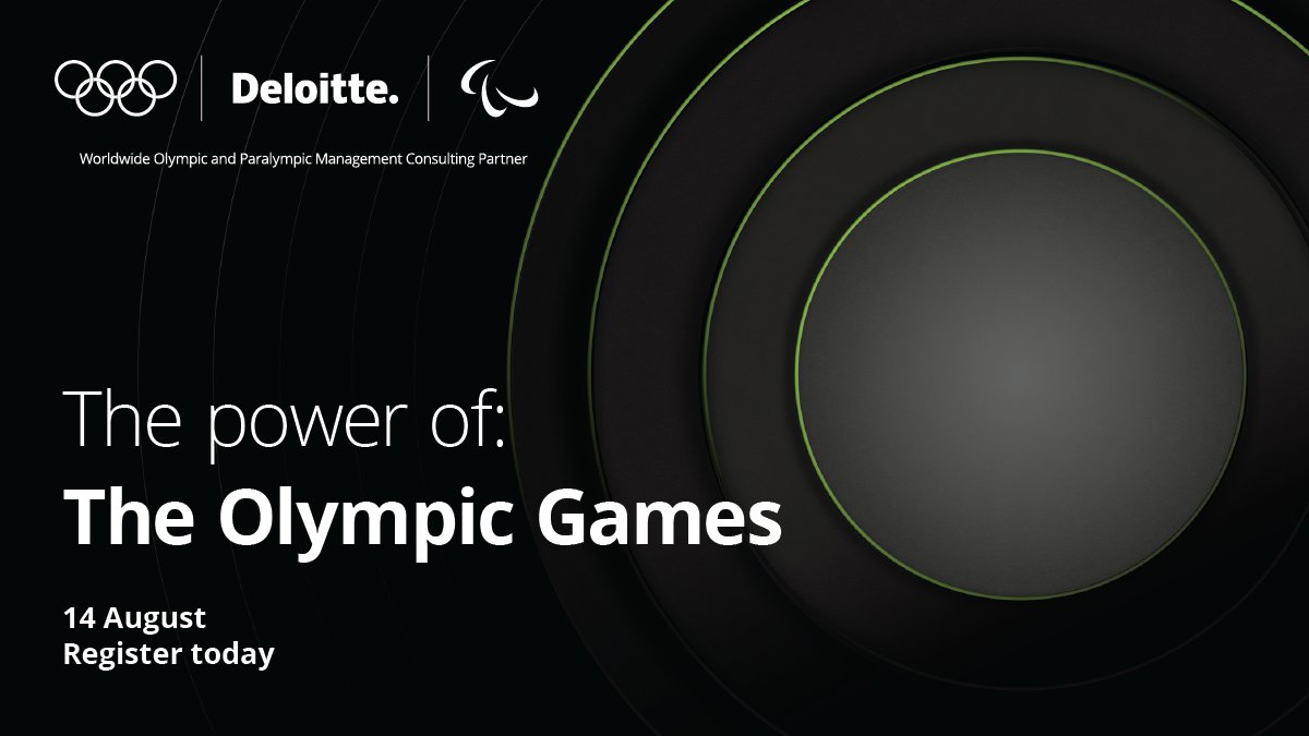 Discover what Organizing Committees of the Olympic Games are looking forward to at each of the upcoming Olympic Games and what they’re hoping to learn from #Paris2024. Register to watch the August 14th livestream: deloi.tt/3LUwR6M