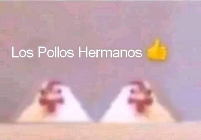 KFC_ES's tweet photo. Los Pollos Hermanos 👍 https://t.co/nFEbskVI6O