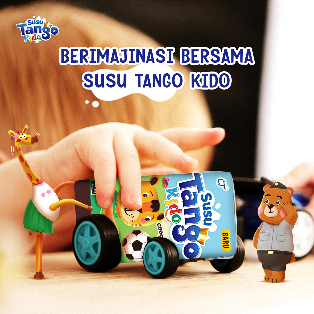 susu_tango's tweet image. Berimajinasi jadi lebih seru dengan Susu Tango Kido! 🦒🐻
Dukung kreativitas dan kesehatan Si Kecil dengan Susu Tango Kido yang kaya kalsium dan vitamin. Rasakan kelezatan dan manfaatnya di setiap tegukan! 

#SusuTango #SusuTangoBaruLebihEnak #FarmToGlass