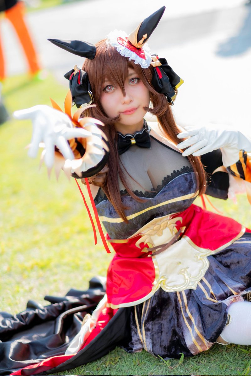 最終値下げ　試着のみ　ウマ娘　ジェンティルドンナ　コスプレ　衣装　耳飾り付 Amazon.co.jp: ウマ娘 プリティーダービー ジェンティルドンナ