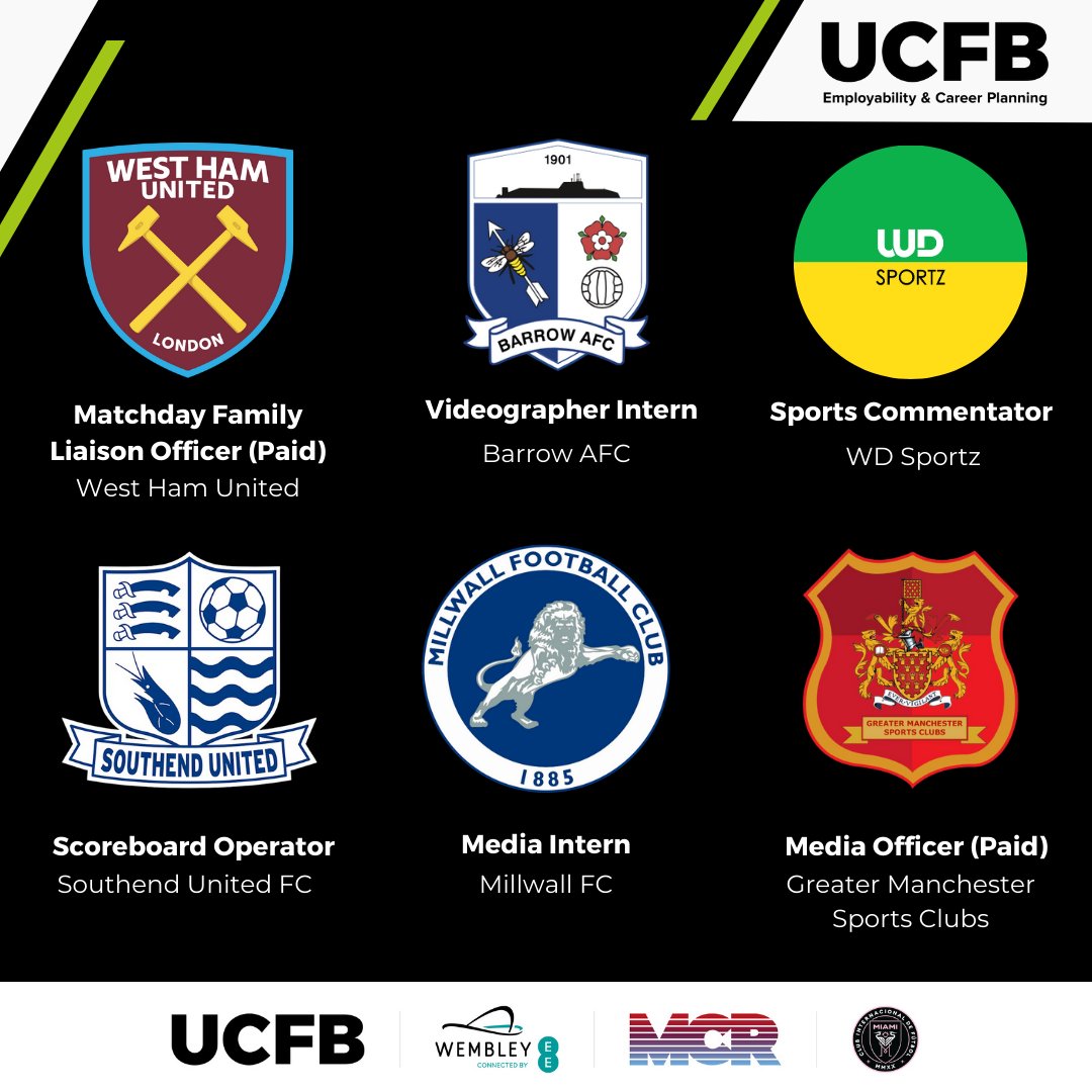 ucfbecp's tweet photo. Your Weekly reminder to check out the great opportunities on JobTeaser! ⚽

🔗 https://t.co/UpEFh2m1cH https://t.co/Xj44aSLcBL