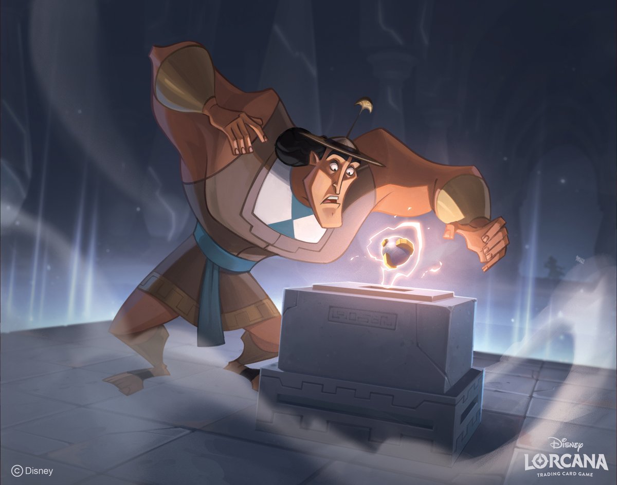 accorsi_alex's tweet image. Kronk is the last card made for Lorcana: Shimmering skies - My favorite chapter so far !
I&apos;m happy to participate in this great project with @RavensburgerNA and hope the players will love what this talented art team will bring you for the next sets 🔥
