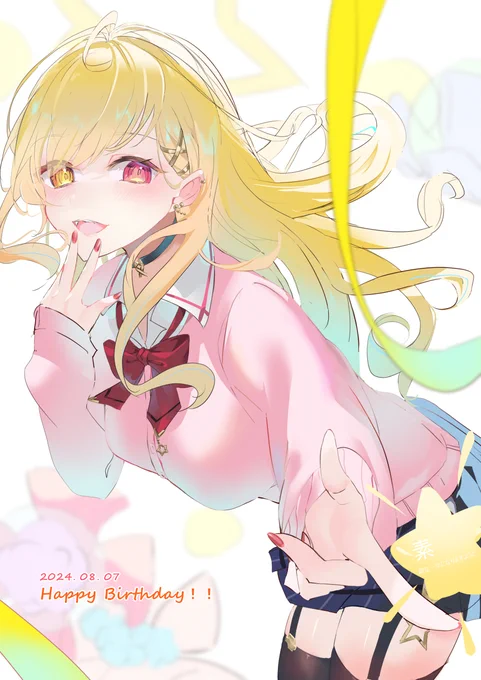 #星川サラ誕生日2024 #サラ星図サラちゃんお誕生日おめでとう! 