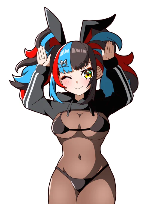 あまりにも呟く事が無いので8/2 にカーマの過去絵と共に再掲しよう かと悩んでいたバニーガールもどき なぎこさんをこの機会に再掲してお きますね。