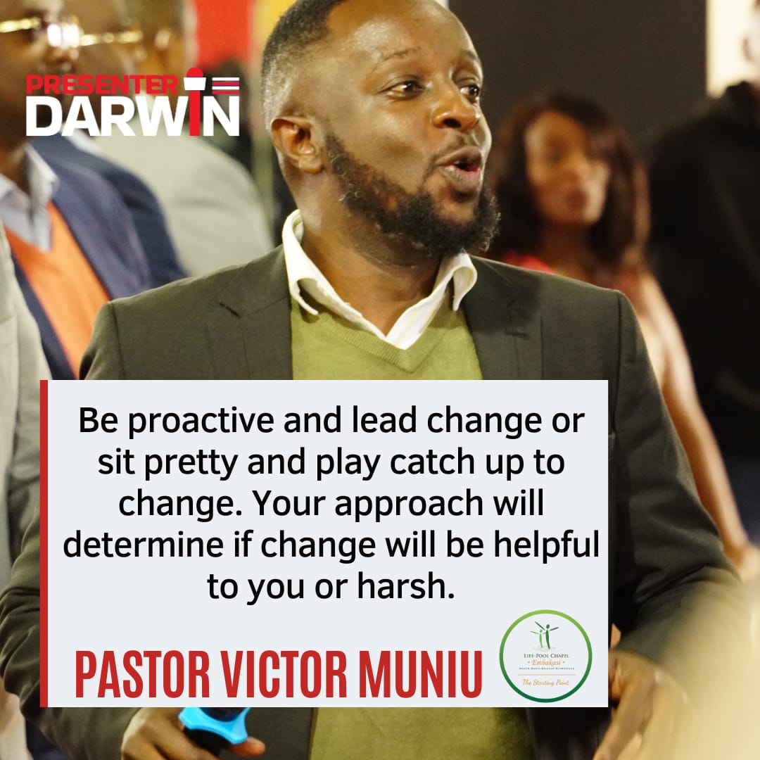 MuniuVictor's tweet photo. Lead change. #WisdomWednesday #Wisdom #wednesdaythought #LifepoolChapel #MinuiVictor https://t.co/etUSG3mrXN