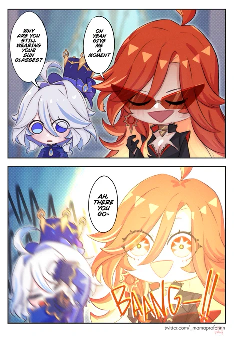 Hyperbeam Reaction ☀️

#GenshinImpact #Furina #Mavuika 