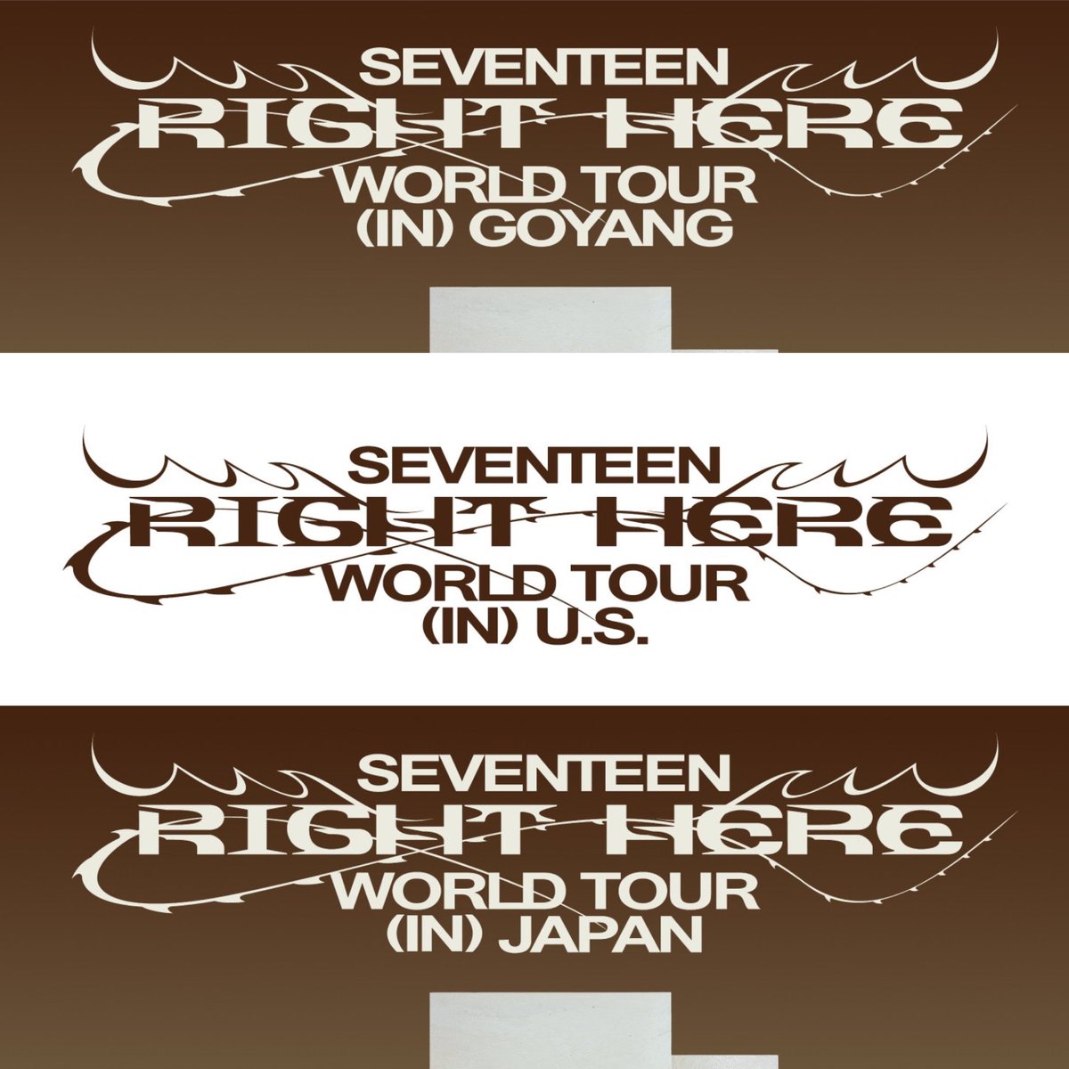 Kinakabahan na ba ang lahat, Carats? SEVENTEEN has dropped tour dates for the SEVENTEEN RIGHT HERE World Tour in Korea, US, and Japan. Asia next?