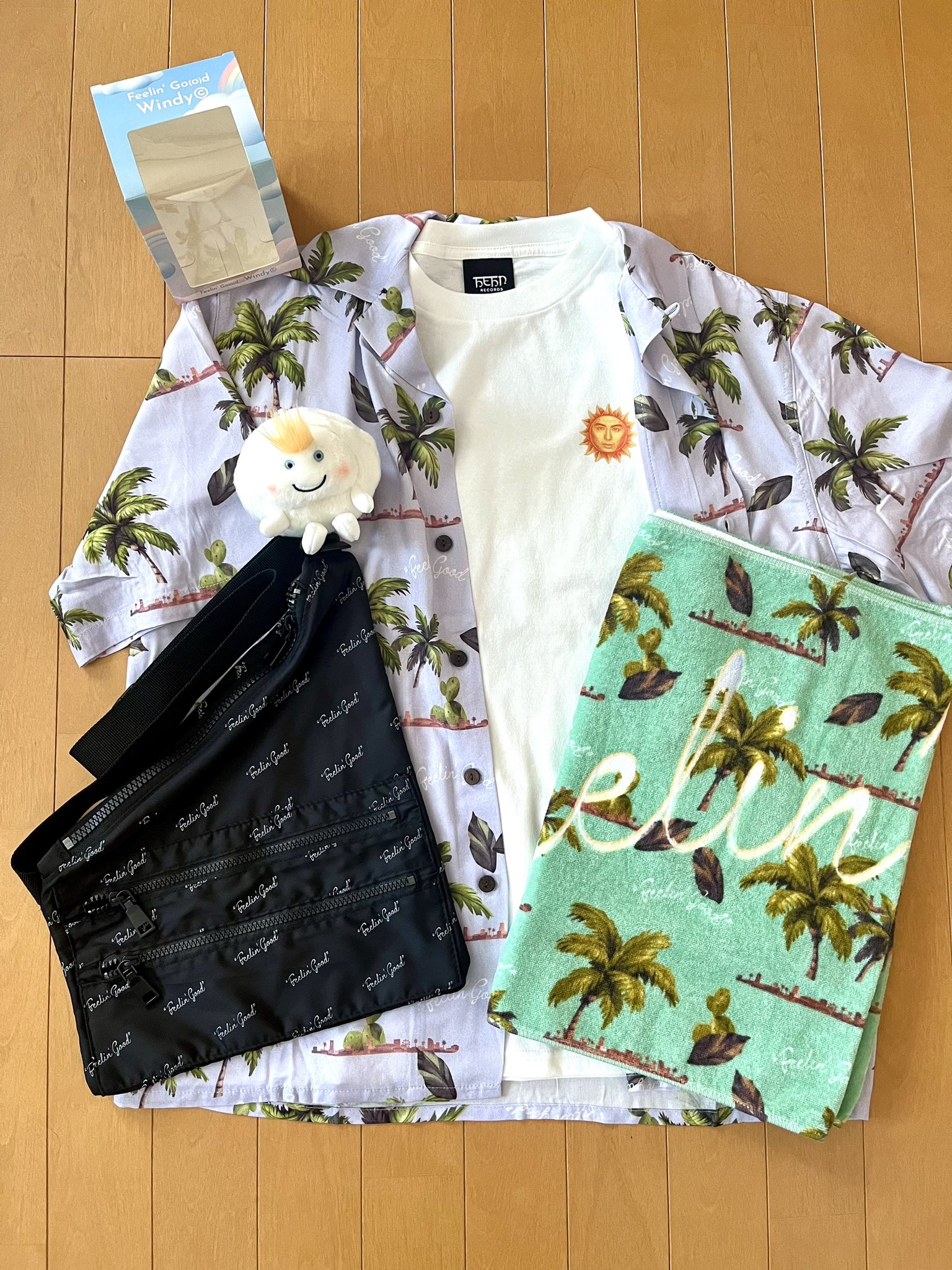 藤井風 風SUN Tシャツ Feelin' Good Mサイズ [Fujii Kaze] Official