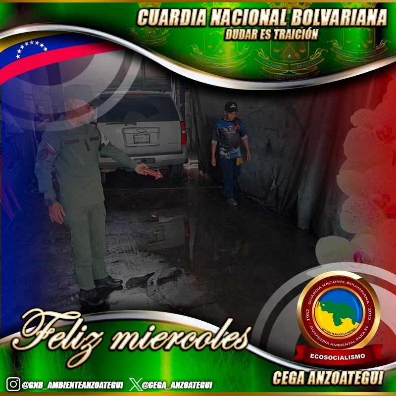 #07AGO Feliz Miércoles les desea la CEGA-ANZOATEGUI