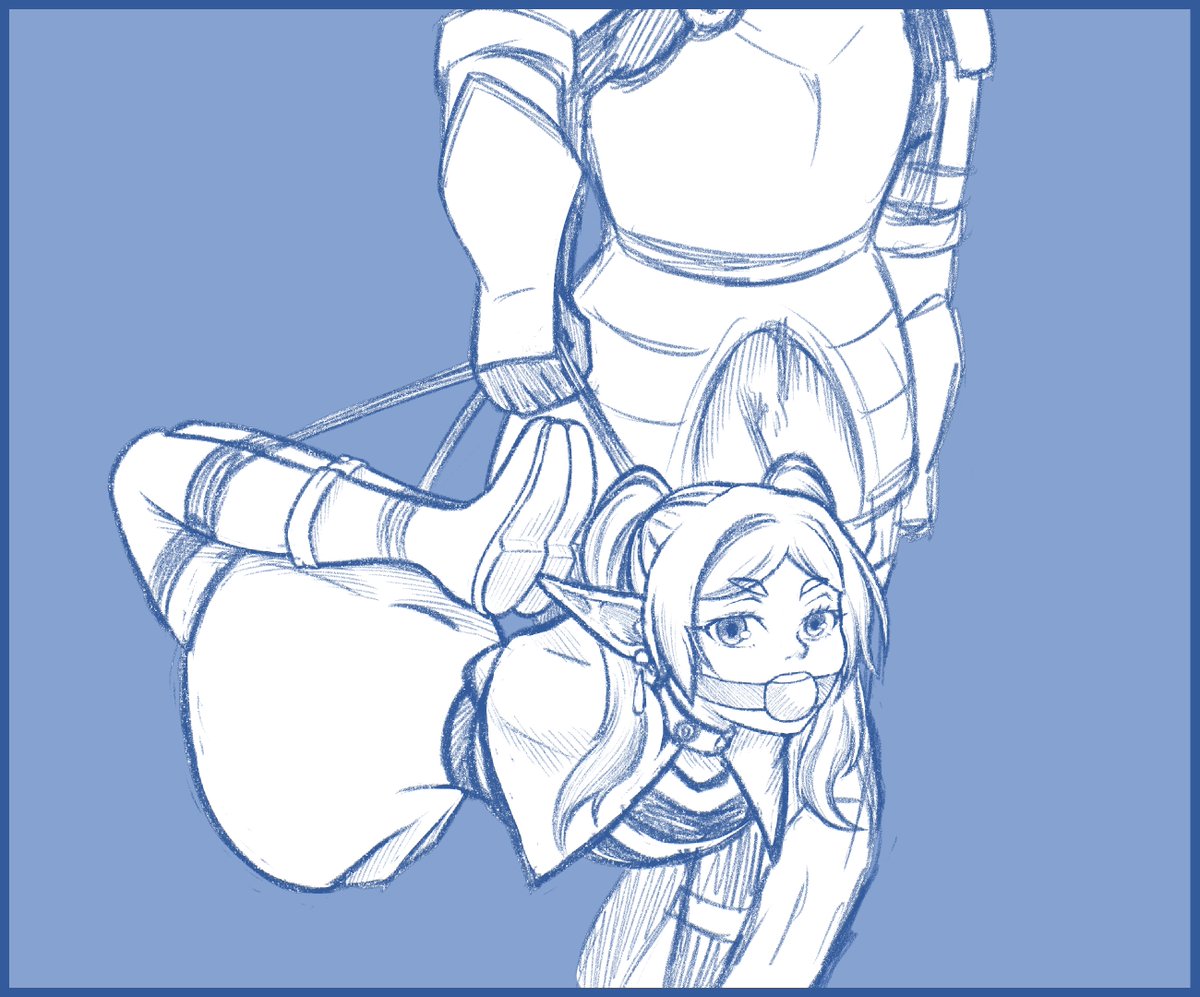 Frieren being taken to the dungeons in a slightly lewder universe. One can dream.