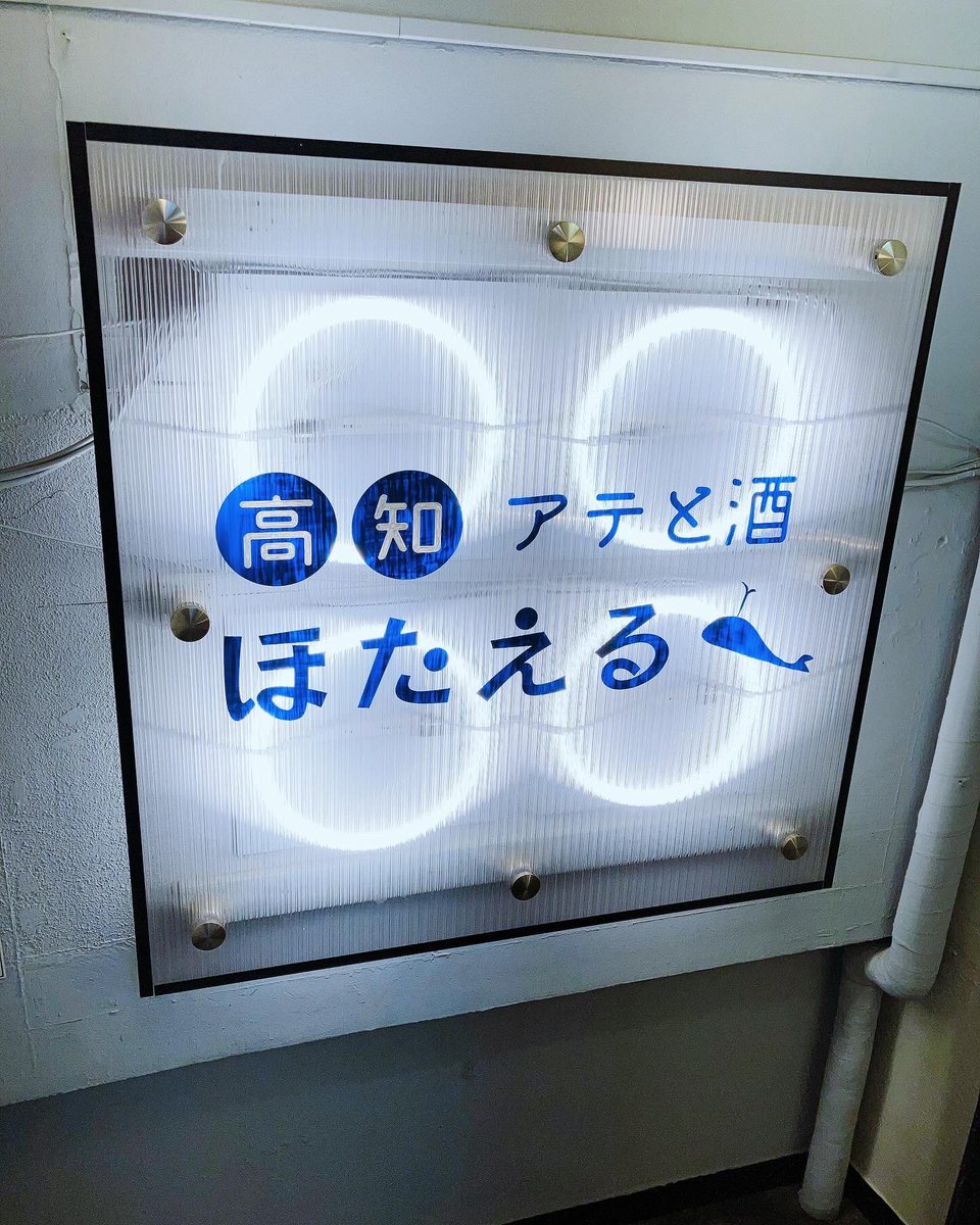 高知 アテと酒 ほたえる店主 tweet media
