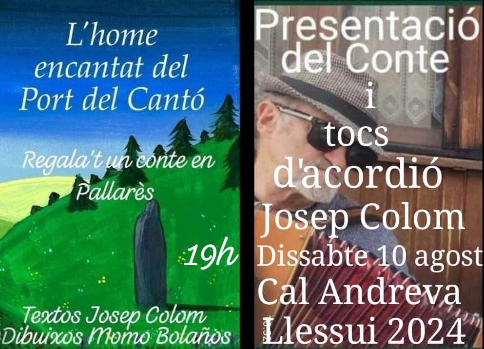 bibliosort's tweet photo. 📢 Atenció, aquest cap de setmana continuaran les presentacions de llibres al municipi 📚 Josep Colom presenta "L'home encantat del Port del Cantó" el dissabte 10 a Llessui i diumenge 11 a Sorre 📖 Josep de Moner presenta "Estimat Manel" el dilluns 12 a Seuri, no us les perdeu! https://t.co/fAEwny2WfE