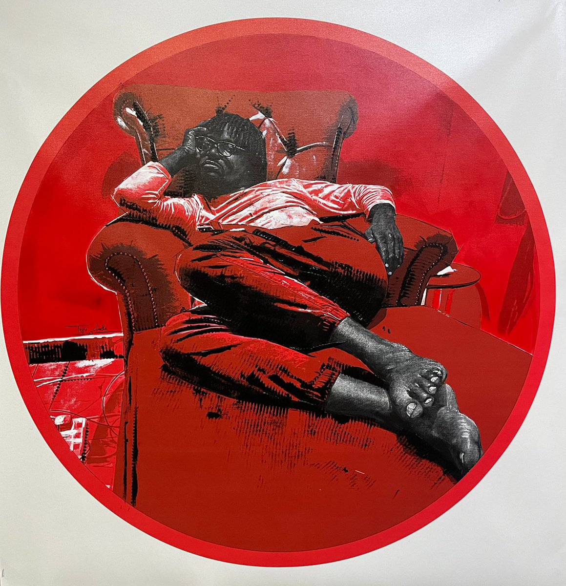 Crixtover's tweet photo. Hi guys,
my studio buddy is tryna fund an artist dream of his, and is willing to sell his original pieces for between $2,500 upwards.

Medium: Sgraffito https://t.co/iXnbltXHrM