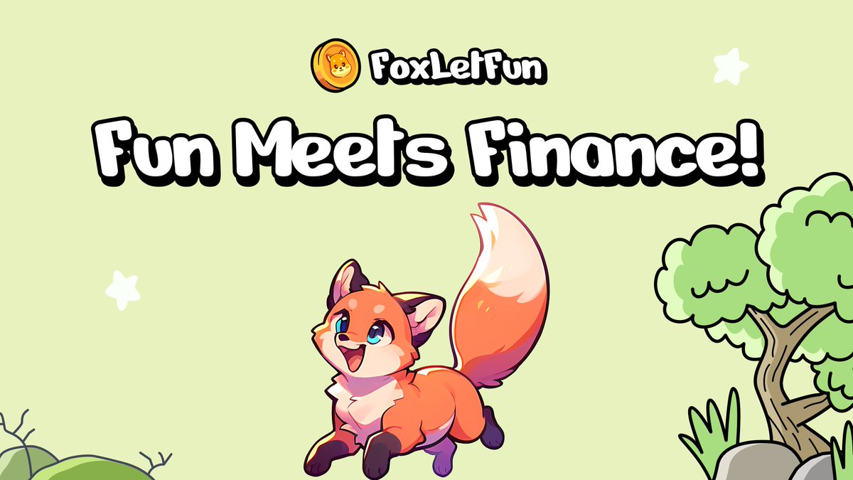 foxletfun's tweet photo. Who says finance can't be fun? FoxLetFun is about to prove that the two can go hand in hand. Get ready to explore! 🤩

➡ https://t.co/noVzt1YPmR

#FunAndFinance #FoxLetFun #Innovation #ComingSoon https://t.co/uqalBaSHEX