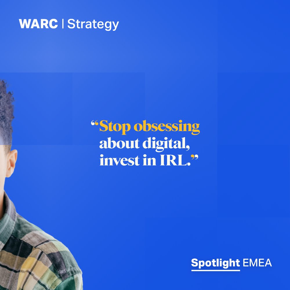 WARCEditors's tweet photo. Children’s brands have become too focused on ‘stuff’ rather than play.
Do you agree that commercial organisations need to start prioritising how they can play a bigger role in improving childhood for future generations?
#EMEA #Strategy #GenAlpha #MillennialParents https://t.co/sAH4Op2VUD