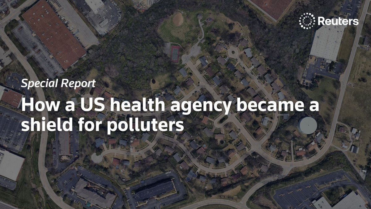 A federal health agency was created to protect the public from toxic sites. But a <a href="/Reuters/">Reuters</a> investigation found it regularly downplays and disregards community concerns – to industry’s benefit reut.rs/3Yv8vYR