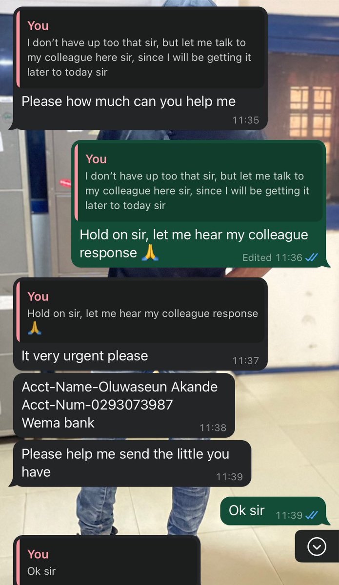 aytobic's tweet photo. @wemabank good morning pls this account domiciled in your bank is been used to scammed people with their had earned funds. Pls I encourage u to place the account on pnd. Acct-Name-Oluwaseun Akande 
Acct-Num-0293073987
Wema bank. #jibowu #EndBackGovernanceProtest https://t.co/4O1S4G3BY6